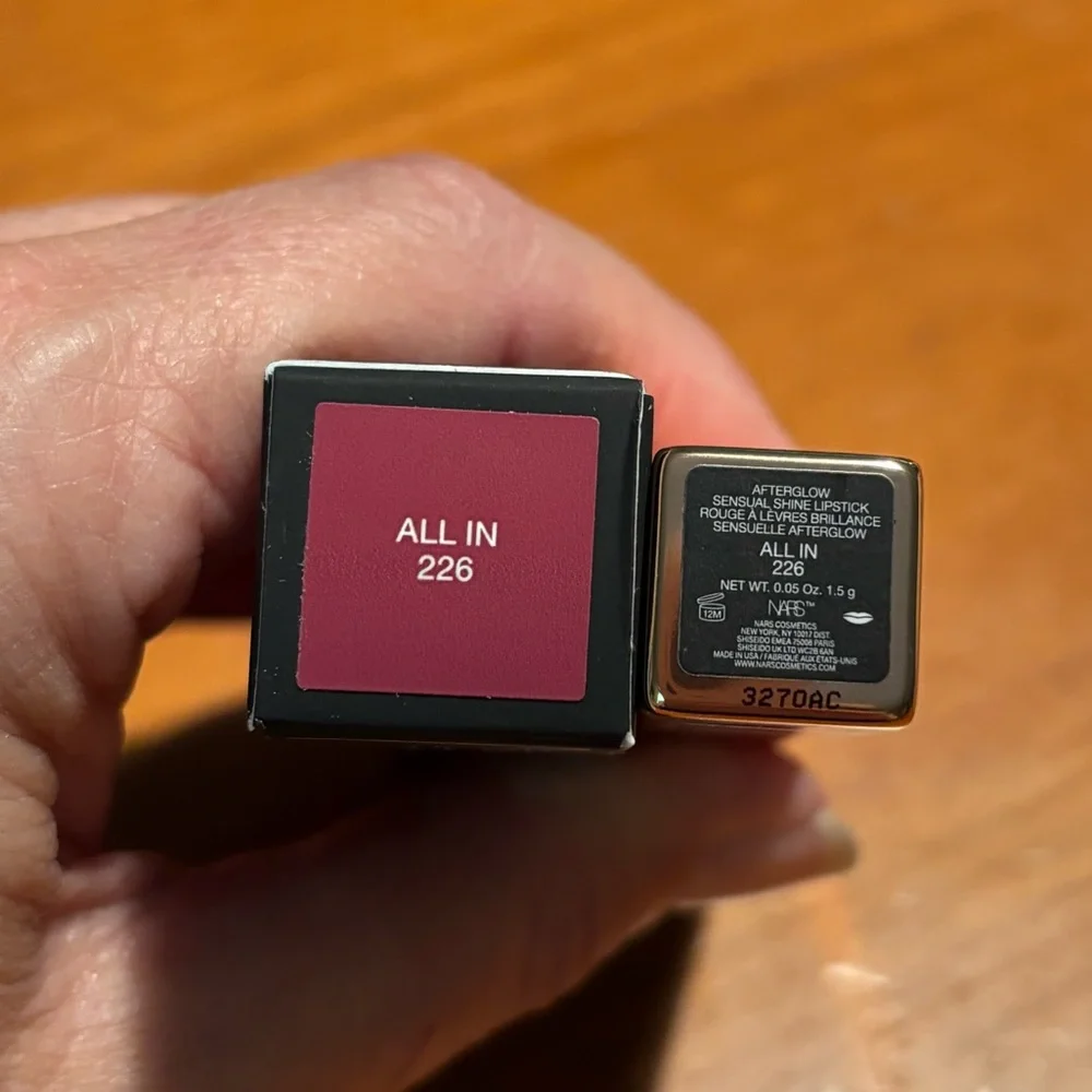 NARS Afterglow Sensual Shine Lipstick All In